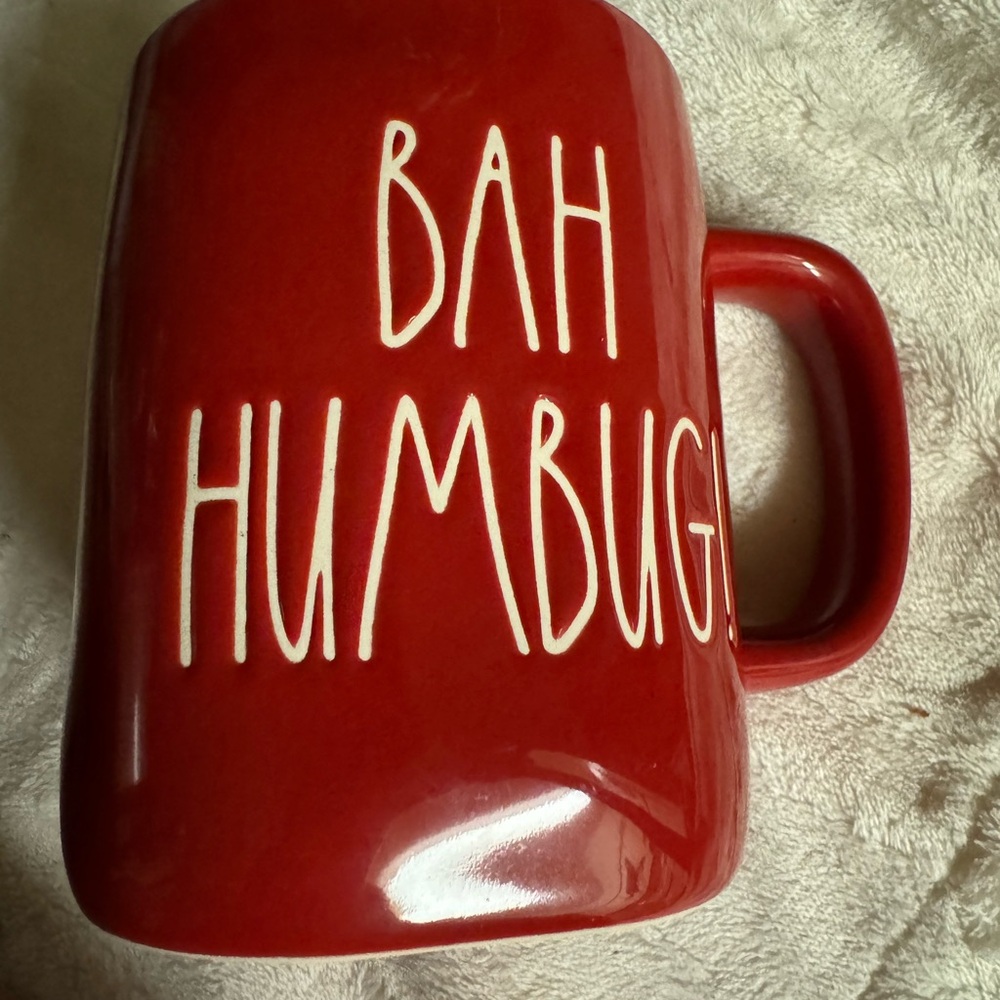 Rae Dunn by Magenta Artisan Collection RED Coffee 2 Mugs